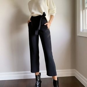 Aritzia Wilfred tie front pants